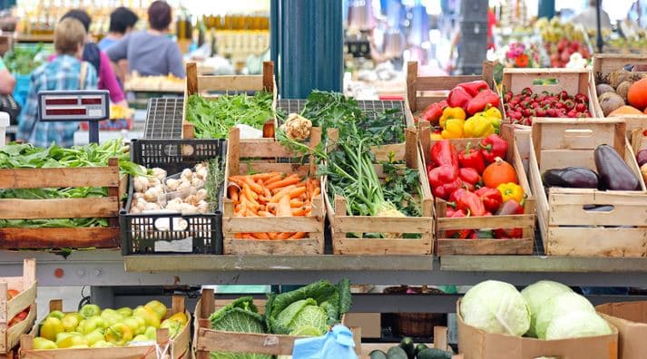 aroma of fresh produce and the chatter of local vendors