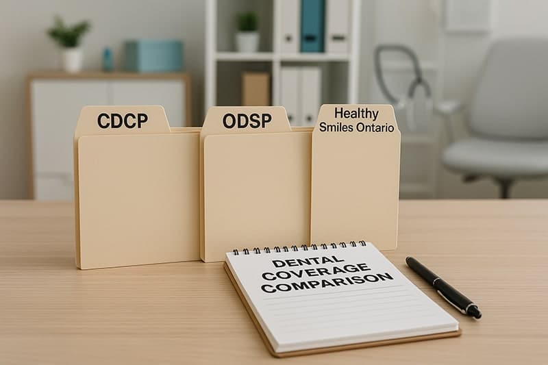 How CDCP Works with Ontario Programs Like ODSP and Healthy Smiles